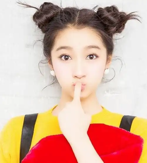 女星哪吒头造型大盘点最后一张吓到我了分明就是羊角嘛