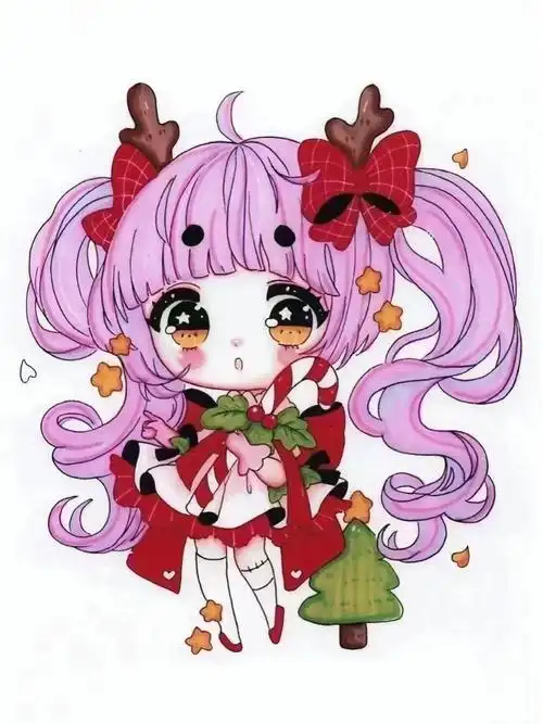 q版动漫纯手绘100张