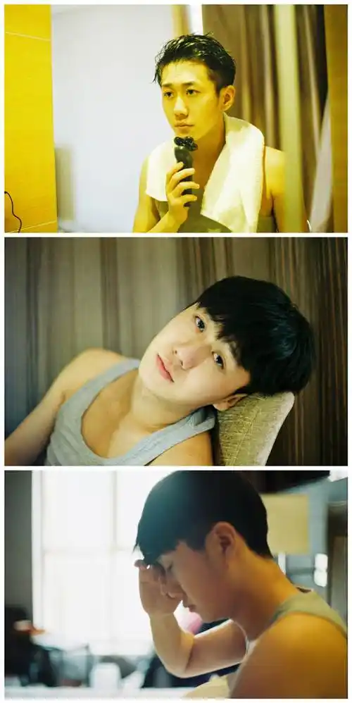 姜冠南慵懒胶片风写真曝光 真实演绎直男式"懒宅"时