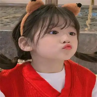 清新可爱小女生头像甜蜜呆萌女生真人头像