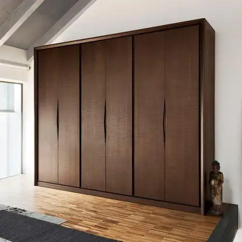 现代风格衣柜 / 实木 / 平开门式