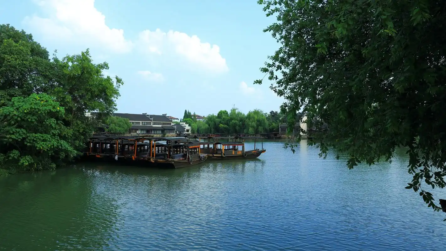 浙江嘉兴乌镇风景摄影高清宽屏桌面壁纸