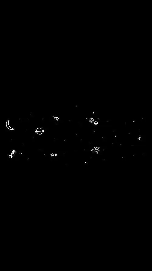 黑白壁纸聊天背景图