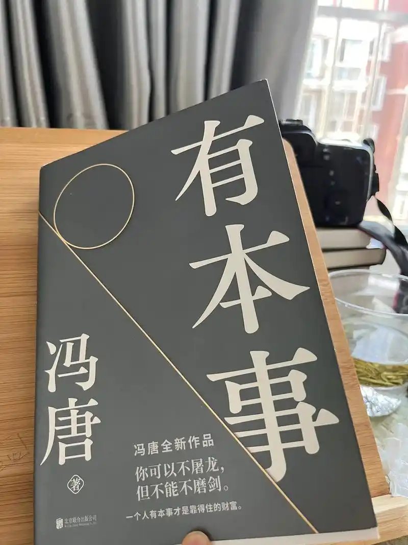 冯唐《有本事》,关于他人生原则的书.盼盼给推荐的书,从多抓鱼 - 抖音