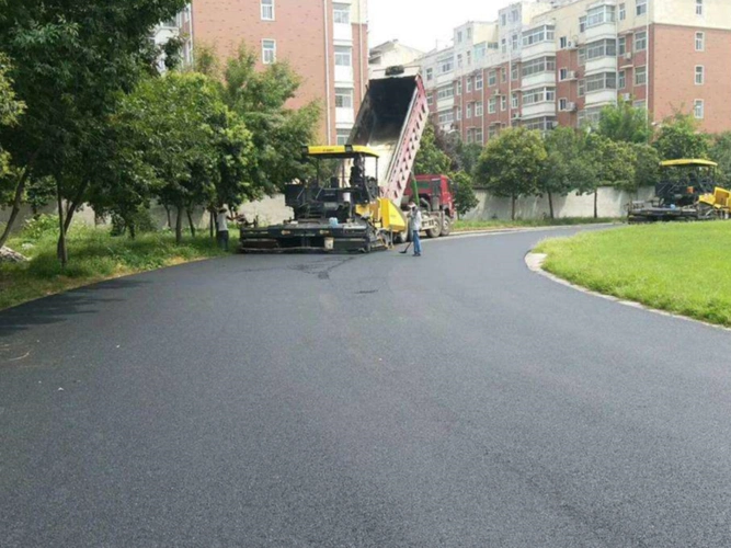 绍兴学校沥青路面做法