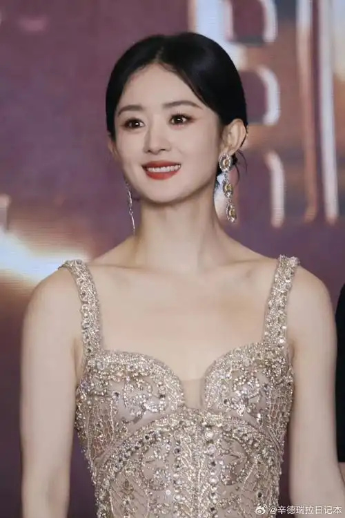 赵丽颖活动穿es高定