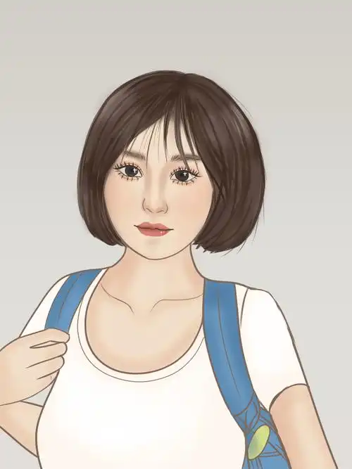 个人肖像画设计插画图片壁纸