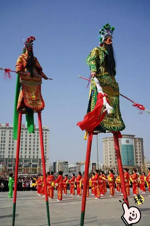 天上人间闹社火 - 美篇