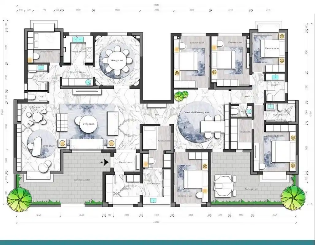 400平方大平层极致入微!