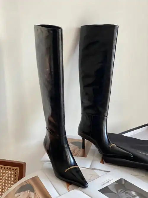 亚历山大王女王范长靴