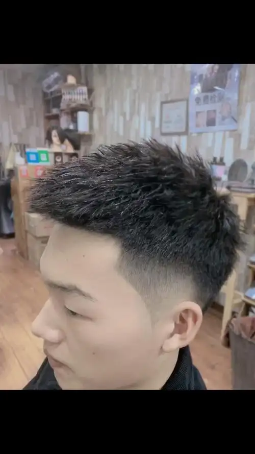 男士发型设计,烫发,发根烫