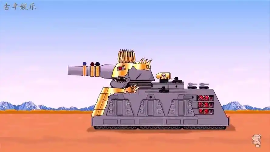 坦克世界动画:坦克国王相约在无人之地一决高下,决胜出真正的王者