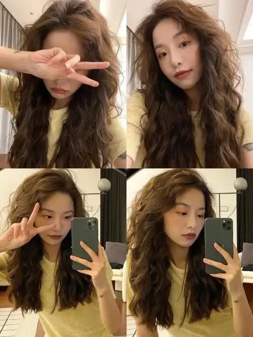 秋冬新款烫发羊毛卷蛋卷头增加发量