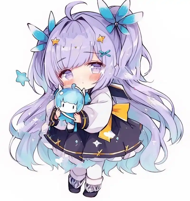 那就来看看我们的q版二次元漫画素材吧!