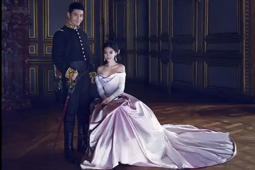 angelababy结婚照美翻