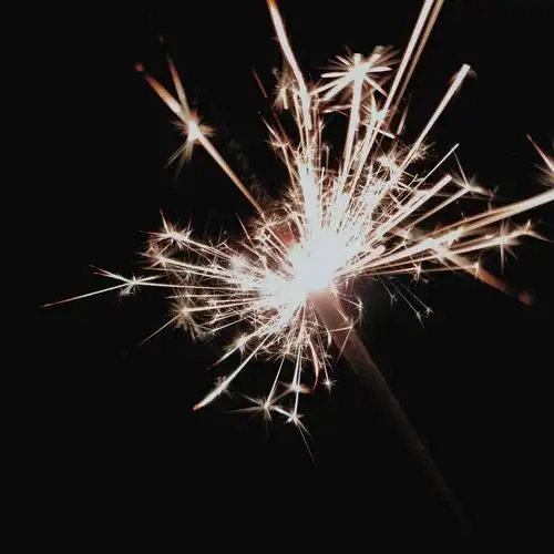 求冷烟花背景图