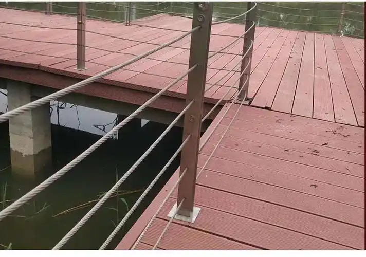 现货供应 绳索护栏 河道山路钢丝绳护栏 景区绳索护栏