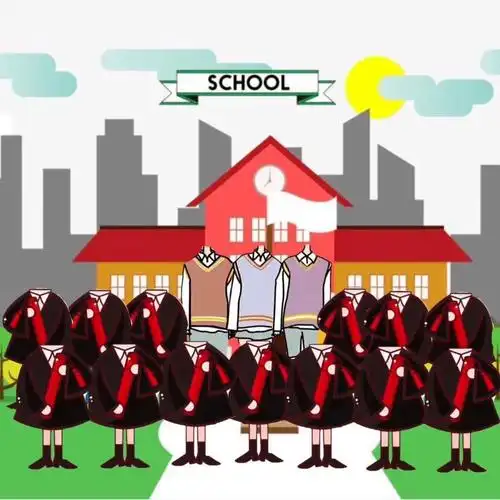 毕业集体照抠图素材相片打印版