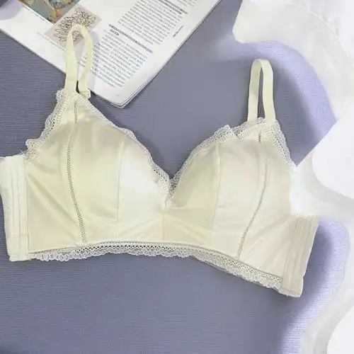 超美法式内衣轻薄舒适缎面布料丝滑质感