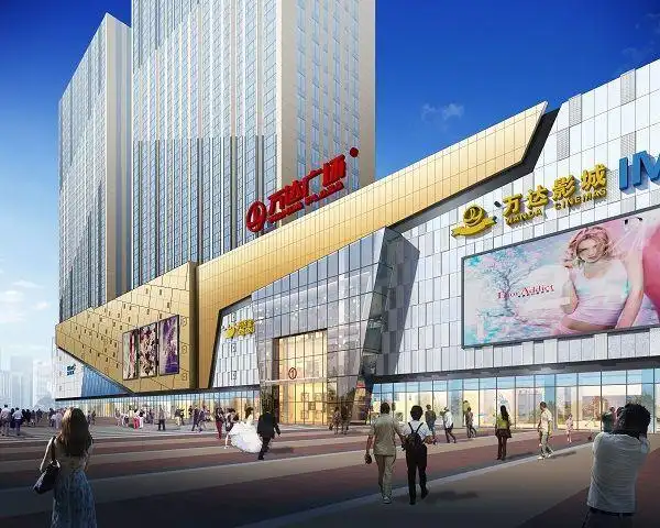 邯郸万达广场项目位于河北省邯郸市邯山区滏河南大街与陵园路交叉口