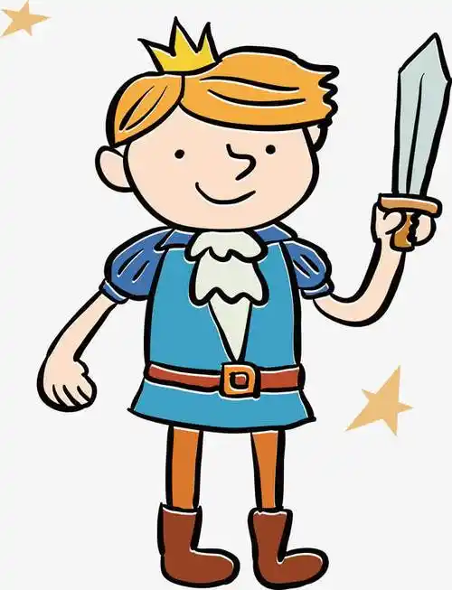 拿宝剑的王子免抠素材免费下载_觅元素51yuansu.com