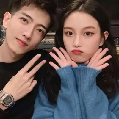 帅哥美女情侣头像图片高清好看的帅哥美女情头精选