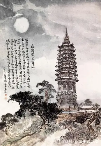 擅画齐鲁大地风光名胜,王旭东国画作品欣赏