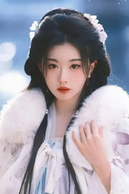 冬日古装扮相_图片_孔雪儿_来源