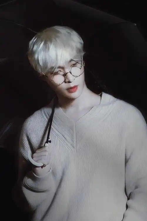 张艺兴秋季银发