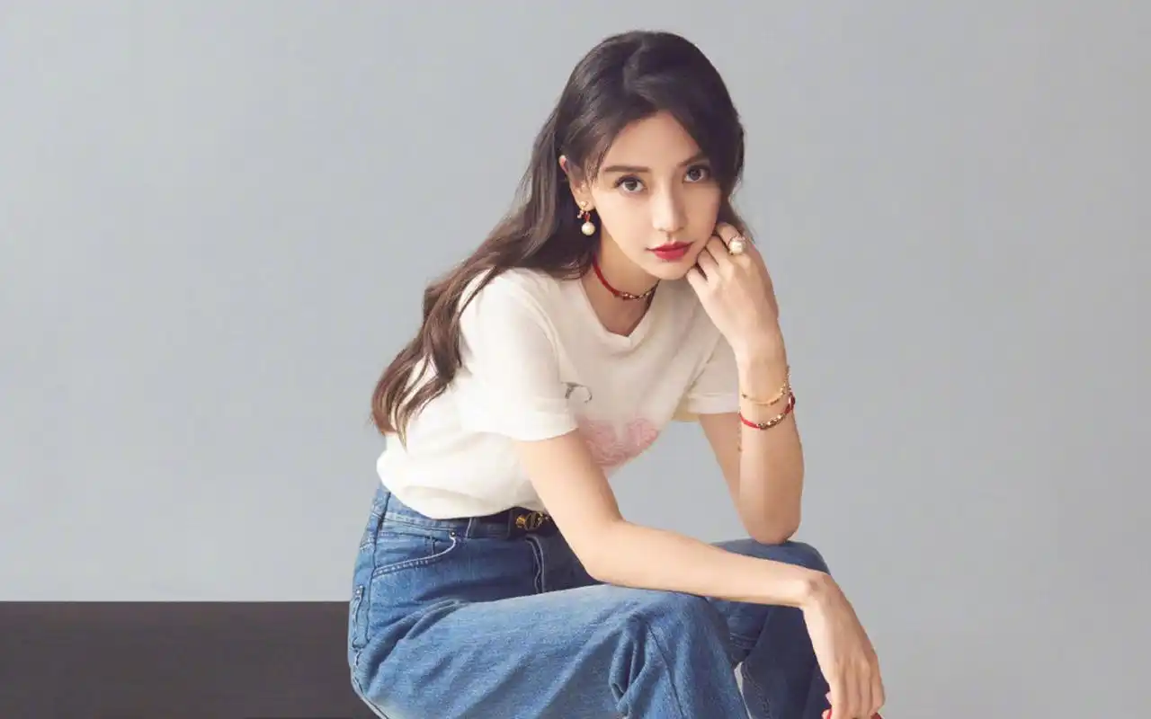 angelababy优雅性感图片桌面壁纸