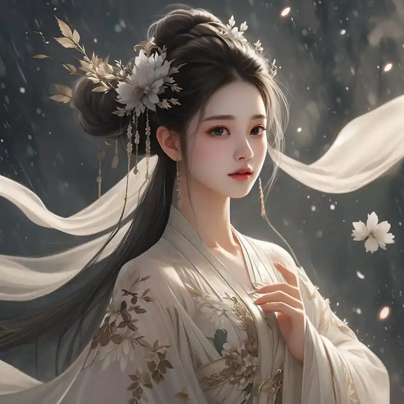 94高冷御姐动漫头,古风韵味十足90