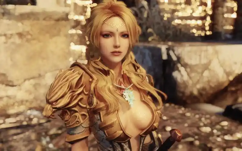 上古卷轴5少女之旅03随从薇莉亚和战友团