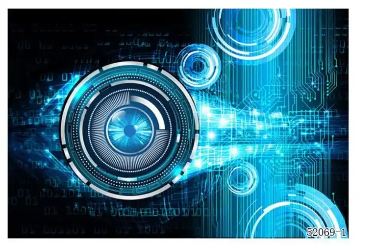 3d立体壁纸网吧电竞游戏办公室主题壁画现代科技感科幻健身房墙纸