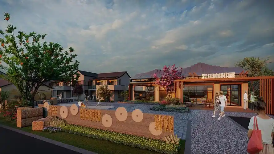 lumion乡村景观效果图(七)|空间|景观设计|小猪jerry - 原创作品