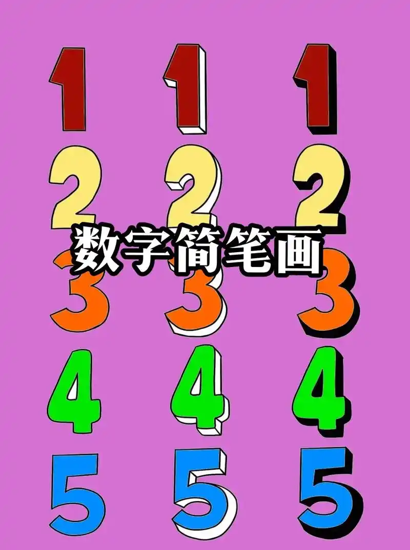 创作灵感 数字也能画成简笔画?试试吧#简笔画教 - 抖音