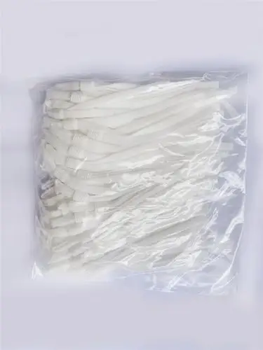 跨境厂家直销 5mm弹力环保可调节口罩绳 kn95耳绳带扣口罩耳带