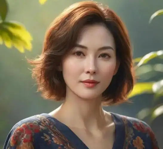 中年女性发型怎么选,侧分波波头很不错,知性时尚显气质