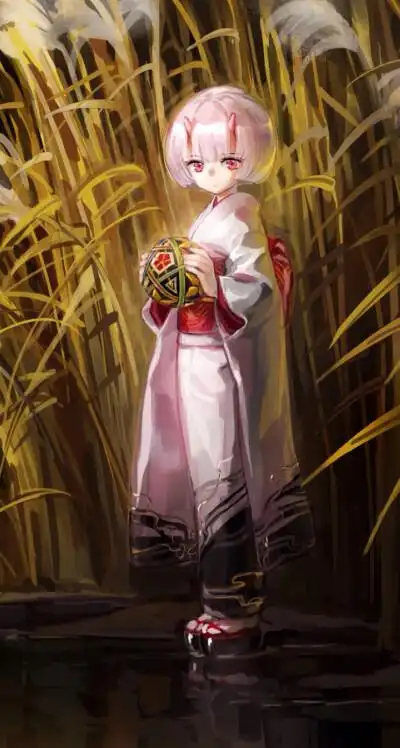 动漫 壁纸 插画 二次元 鬼の娘 p站画师:janemere id=49693 【侵删】