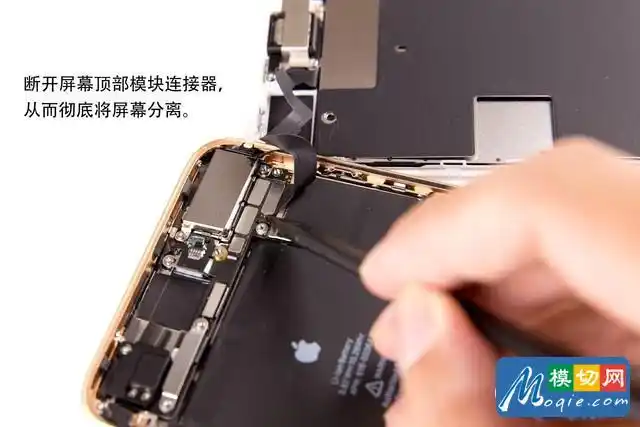 77颗螺丝的艺术 133图拆解iphone8 plus
