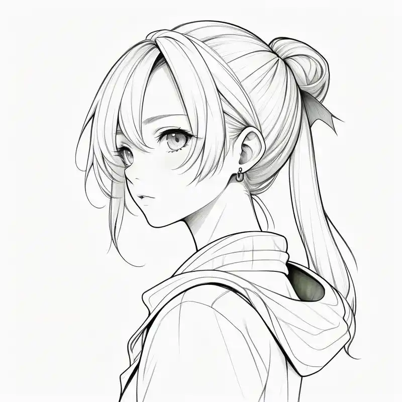 二次元手绘人头像99谁看谁不迷糊!