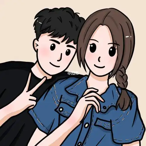 超甜蜜的情侣头像7315真的不来一个嘛?