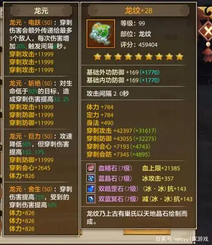 神豪大佬空降天龙八部手游国际服,装备牛图大赏!