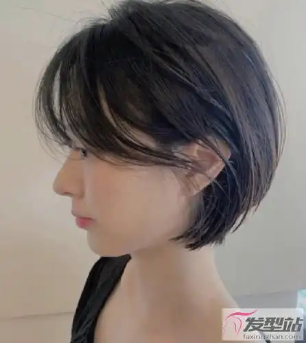 扁平头女生发型首选气质minibob修颜瘦脸