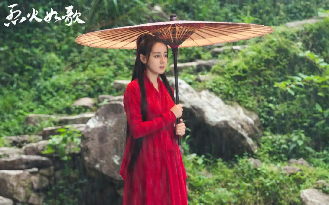 迪丽热巴《烈火如歌》超美剧照桌面壁纸