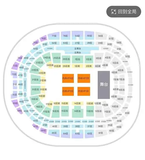 有在南京奥体中心看过演唱会的朋友吗?帮忙选个性.