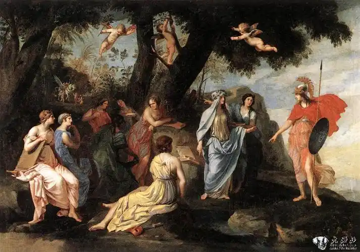 文史 书海飘香          缪斯 缪斯是希腊神话中9位文艺和科学女神的