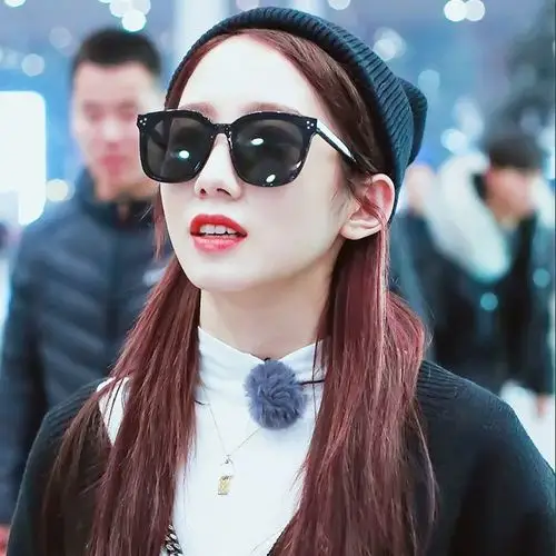 明星墨镜太阳镜韩国小街太阳眼镜圆脸偏光