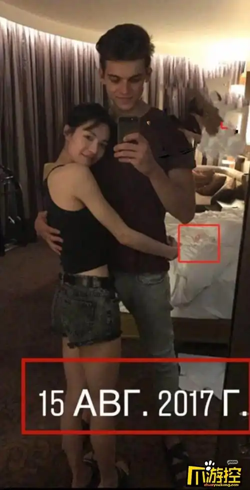 钟楚曦与外籍男友三年前亲密照曝光 男方上月还为其照片点赞