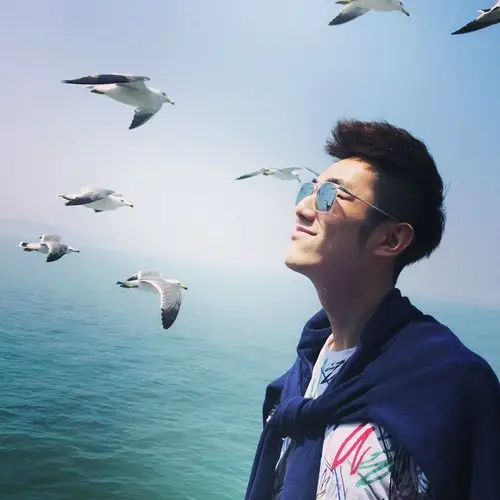 微博找图去水印 海鸥 笑靥 男头