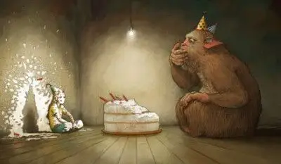 美国插画师begemott 的超现实绘画作品,充满奇妙的想象和令人动容的